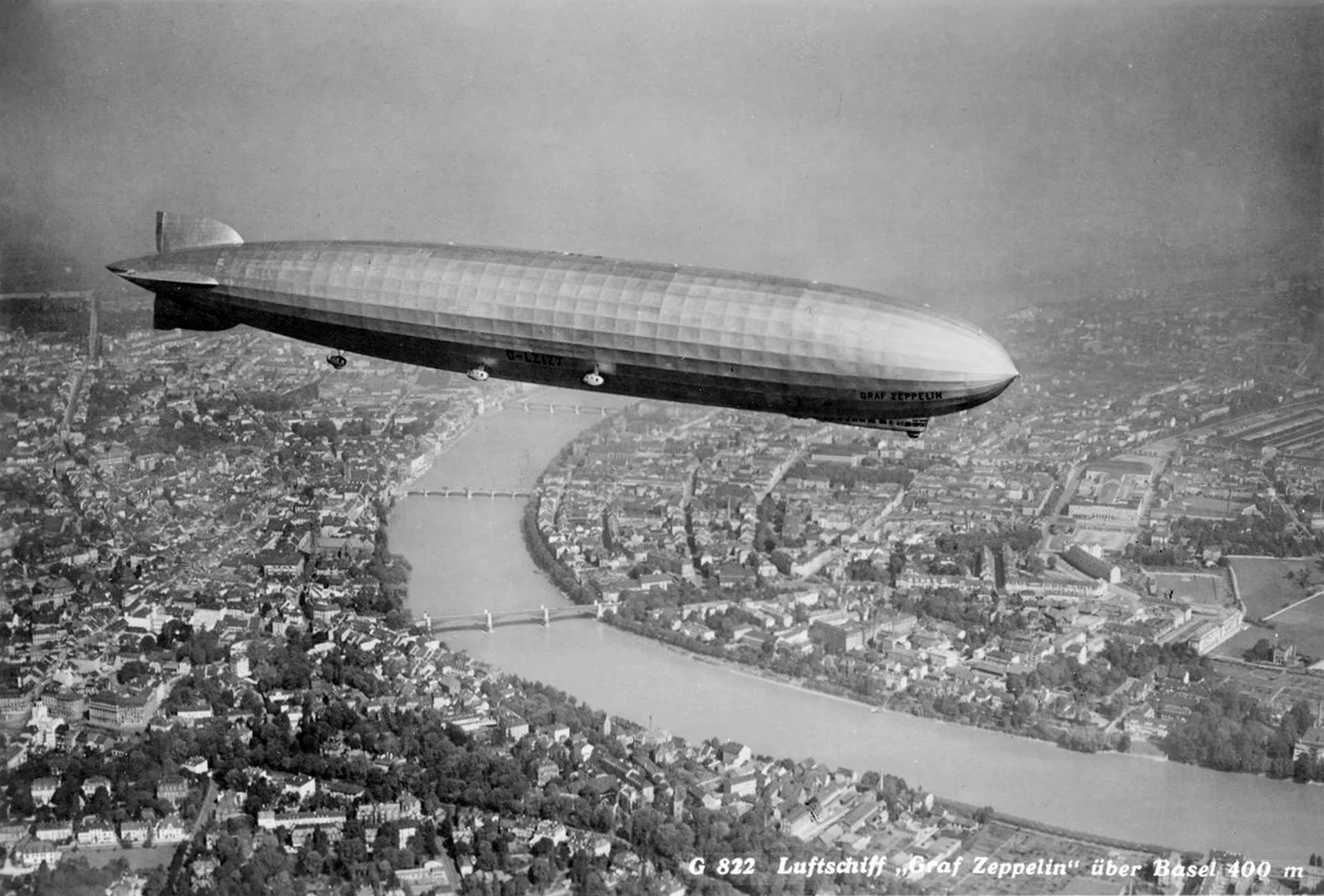 La historia del zeppelin como medio de transporte de mercancía y pasajeros