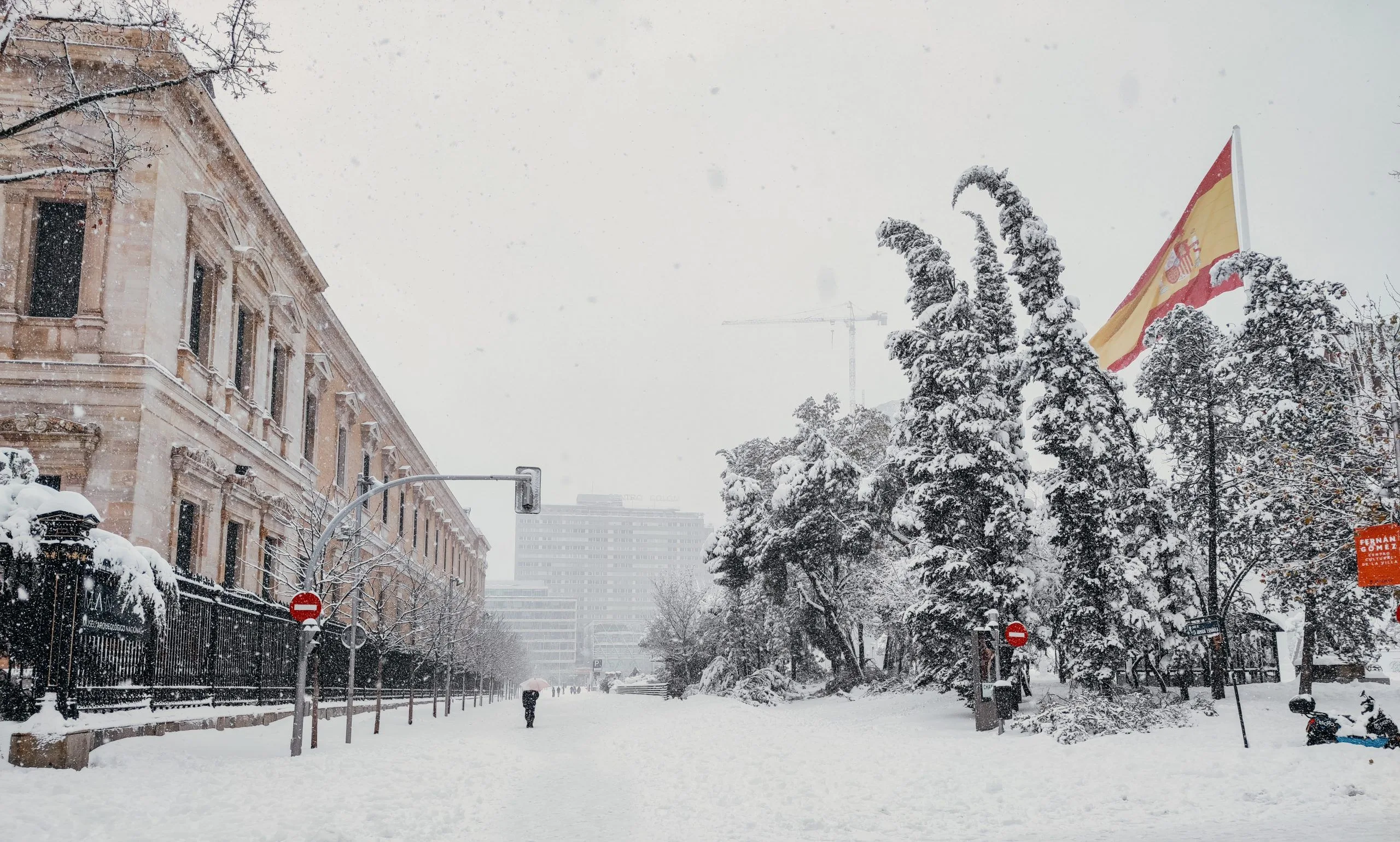 ¿Están los edificios preparados para aguantar la cantidad de nieve de Filomena?