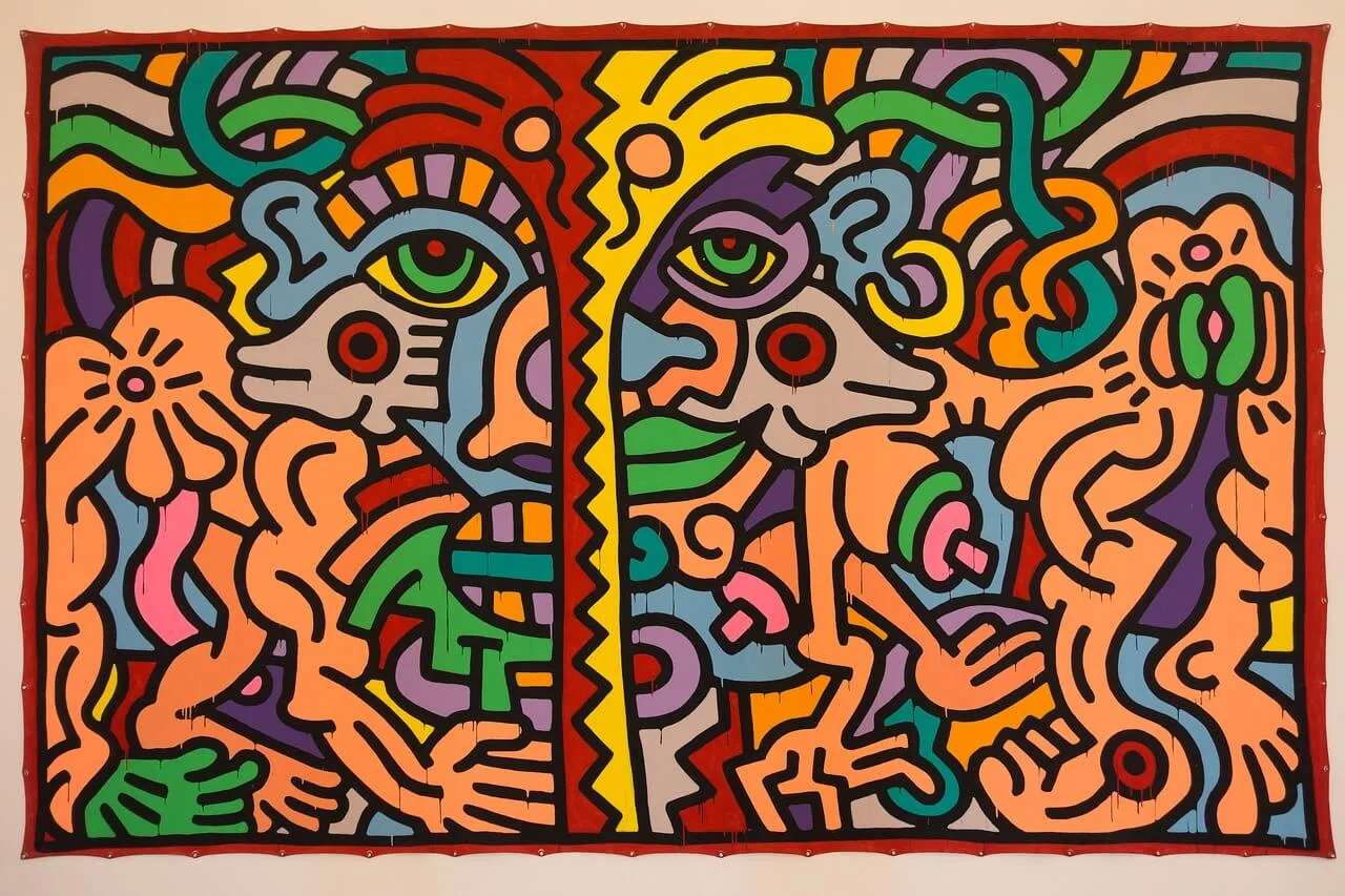 Keith Haring, el primer icono del arte pop