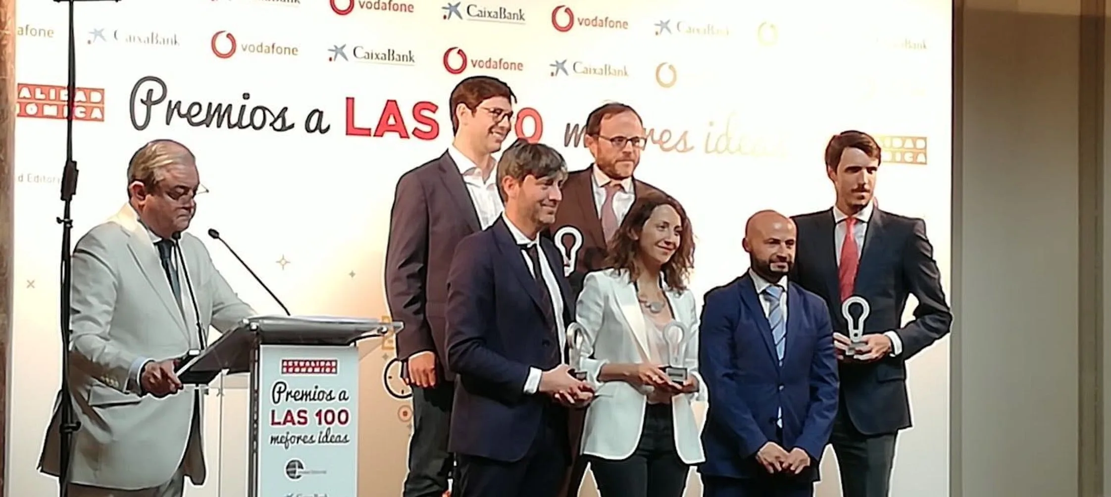 Tinsa recoge su premio como una de las 100 Mejores Ideas del año entregado por Actualidad Económica